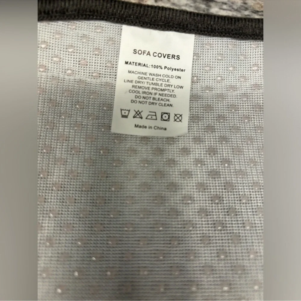 Gray Sofa Cover 69x 28 inches NIP